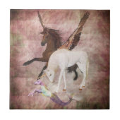 Fantasy Horses Fliese (Vorderseite)