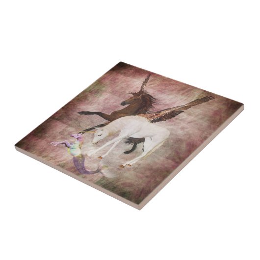 Fantasy Horses Fliese (Seite)