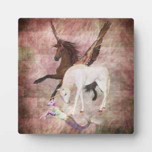 Fantasy Horses Fotoplatte