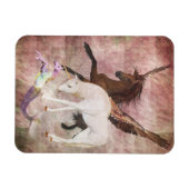 Fantasy Horses Magnet (Horizontal)