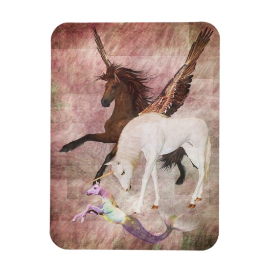 Fantasy Horses Magnet (Vertikal)