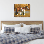 Fantasy Horses: Mare & Foal Leinwanddruck (Insitu (Schlafzimmer))