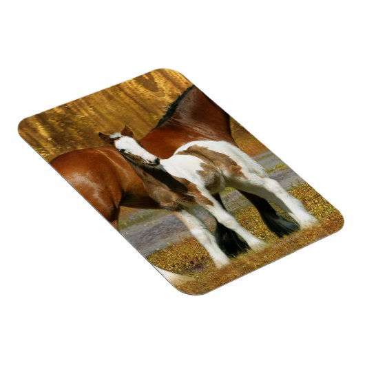 Fantasy Horses: Mare & Foal Magnet (Rechte Seite)