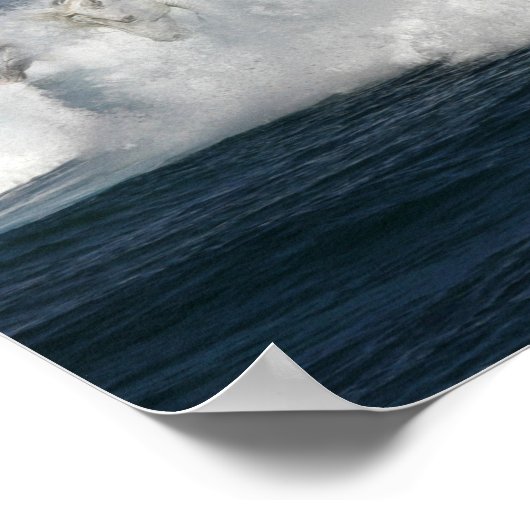 Fantasy Horses: Meer Poster (Ecke)