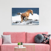 Fantasy Horses: Sommerspass Leinwanddruck (Insitu (Wohnzimmer))