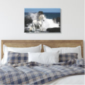 Fantasy Horses: Südliche Meere Leinwanddruck (Insitu (Schlafzimmer))