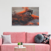 Fantasy Horses: Wolken Leinwanddruck (Insitu (Wohnzimmer))