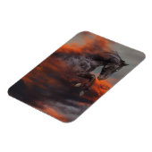 Fantasy Horses: Wolken Magnet (Linke Seite)