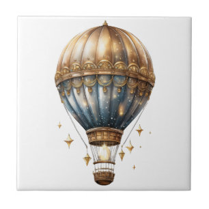 Fantasy Hot Air Ballon Fliese