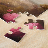 Fantasy Hot Air Ballon Pink Gold Puzzle (Seite)