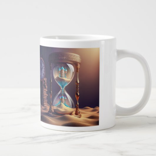 Fantasy Hourglass Jumbo Tasse (Rechts)