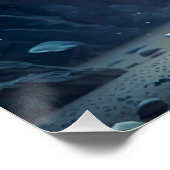 Fantasy Hourglass Poster (Ecke)