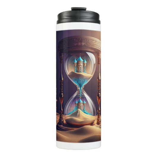 Fantasy Hourglass Thermal Tumbler Thermosbecher (Vorderseite)