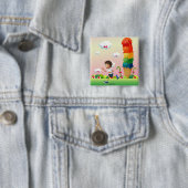 Fantasy Ice Cream Cone mit Happy Running Boy Button (Beispiel)