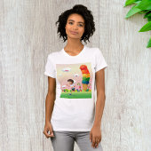 Fantasy Ice Cream Cone mit Happy Running Boy T-Shirt