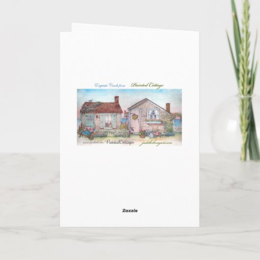 Fantasy Illustration Fairytale Custom Karte (Rückseite)