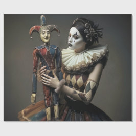  fantasy illustration  geschenkpapier