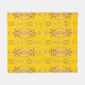 Fantasy-Illustration. Orientalischer Raster Fleecedecke (Vorderseite (Horizontal))