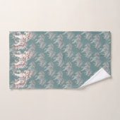 Fantasy Illustration von Floral Pastel Horse Badhandtuch Set (Handtuch)