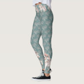 Fantasy Illustration von Floral Pastel Horse Leggings (Links)