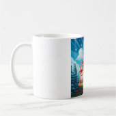 Fantasy Image Of A Candy Cane Castle Kaffeetasse (Links)