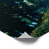 "Fantasy in Twilight" von Edward Robert Hughes Poster (Ecke)