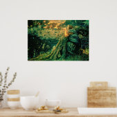 "Fantasy in Twilight" von Edward Robert Hughes Poster (Küche)