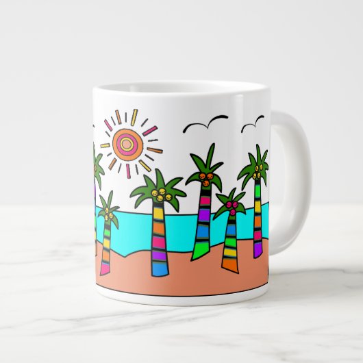 FANTASY INSEL Jumbo-Tasse (Vorderseite Rechts)