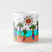 FANTASY INSEL Jumbo-Tasse (Vorderseite)