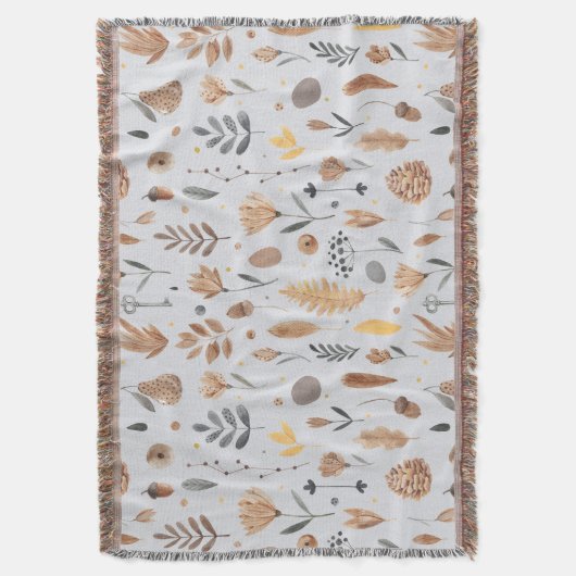 Fantasy-inspirierte botanische Elemente Decke (Vorderseite Vertikal)