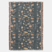 Fantasy-inspirierte botanische Elemente Decke (Vorderseite Vertikal)