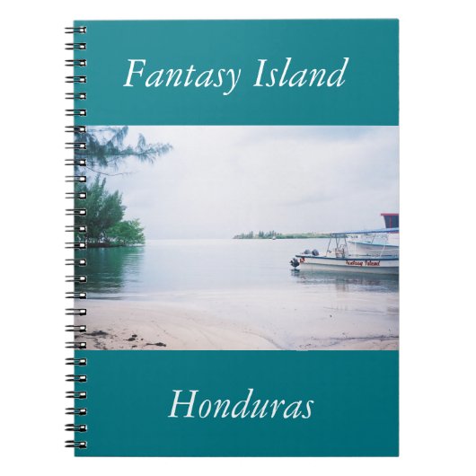 Fantasy Island Honduras Notizblock (Vorderseite)