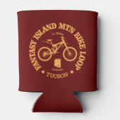 Fantasy Island MTB Loop (Radfahren) Dosenkühler (Rückseite)