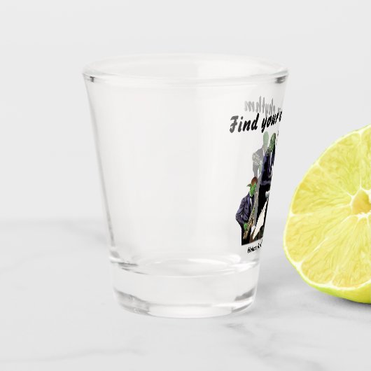 Fantasy Jazz Musicals Art Collection Schnapsglas (Links)