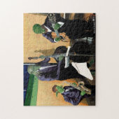 Fantasy Jazz Musicians Art Medium Jigsaw Puzzle (Vertikal)