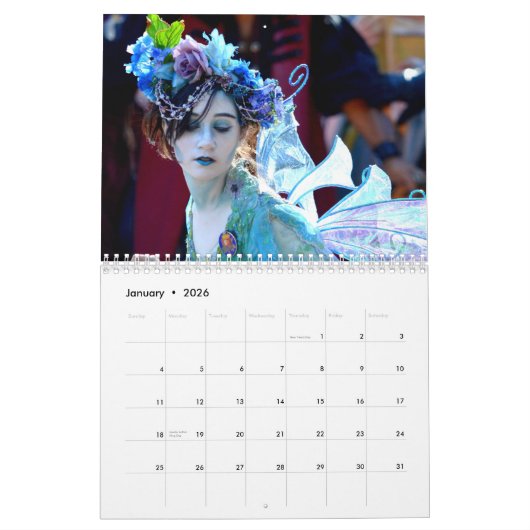 Fantasy-Kalender Kalender (Jan 2026)