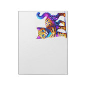 Fantasy-Katze Notizblock (Rotiert)