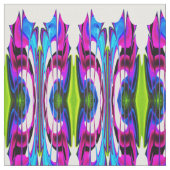 Fantasy-Kernschmelze Stoff (Nahaufnahme)