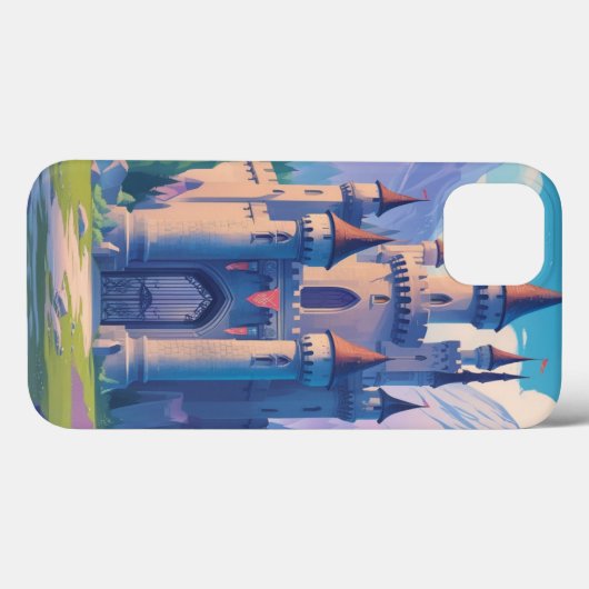 Fantasy Kingdom Castle iPhone Case - Fairytale Art (Rückseite (Horizontal))