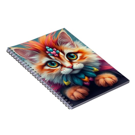 Fantasy Kitten Notizblock (Rechte Seite)