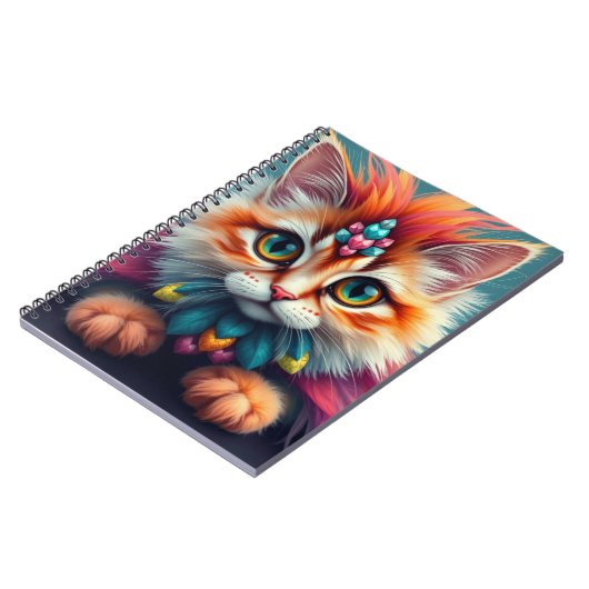 Fantasy Kitten Notizblock (Linke Seite)