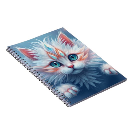 Fantasy Kitten Notizblock (Rechte Seite)