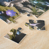 Fantasy Kitty mit Schmetterlingen Jigsaw Puzzle (Seite)