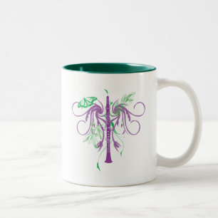 Fantasy Klarinette Zweifarbige Tasse