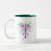 Fantasy Klarinette Zweifarbige Tasse (Links)