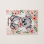 Fantasy Koala Personalisiert Kids Puzzle (Horizontal)