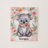 Fantasy Koala Personalisiert Kids Puzzle (Vertikal)