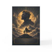 Fantasy-König-Vatertag-Grußkarte