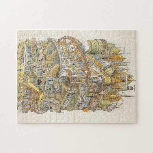 Fantasy Königreich Puzzle (Horizontal)