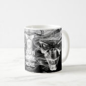 Fantasy-Kreatur-Design. Personalisiert Kaffeetasse (VorderseiteRechts)